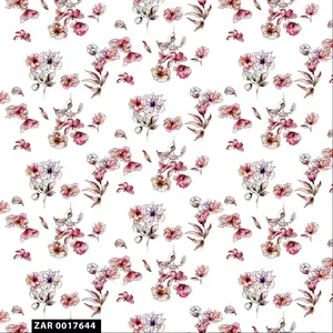 Quilting Fabric 44" Wide 100% Cotton No Stretch for Sewing, Clothing, Crafts, Accessories, Home Decor & DIY Projects Floral Collection