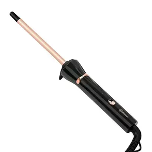 9mm Micro Curling Iron Ultra Slim Barrel for Perfect Bouncy Curls & Ringlets Auto Heat Control Home & Salon Essential Tool #9mmcurlingiron
