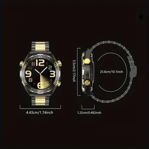 Smart Watch for Men-sports watch, Smartphone ,multiple sports modes, gesture control. Massive dial, real-time weather forecast, suitable for both men and women, suitable as an adult/holiday gift --Devices Wearable