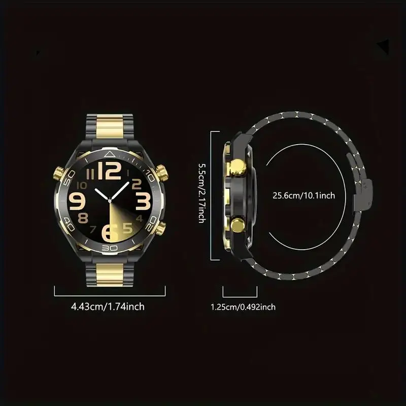 Smart Watch for Men-sports watch, Smartphone ,multiple sports modes, gesture control. Massive dial, real-time weather forecast, suitable for both men and women, suitable as an adult/holiday gift --Devices Wearable