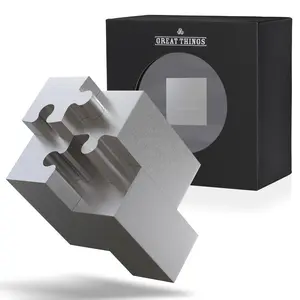 1.5" LARGE GREAT THINGS 3D PUZZLE CUBE EDM WIRE CUTTING