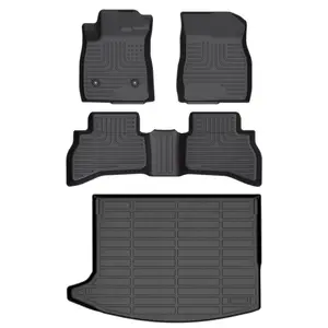 Depituu For Buick Encore GX AWD 2020-2026 Preferred | Select | Essence, 2024-2026 Sport Touring | Avenir, (Cargo Tray in Upper Deck Position) Floor Mats & Cargo Liners, All Weather Floor Mats,Waterproof Anti-slip Durable Floor Mats Car Accessories
