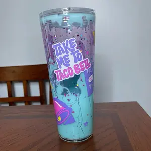 24 oz snow globe cup