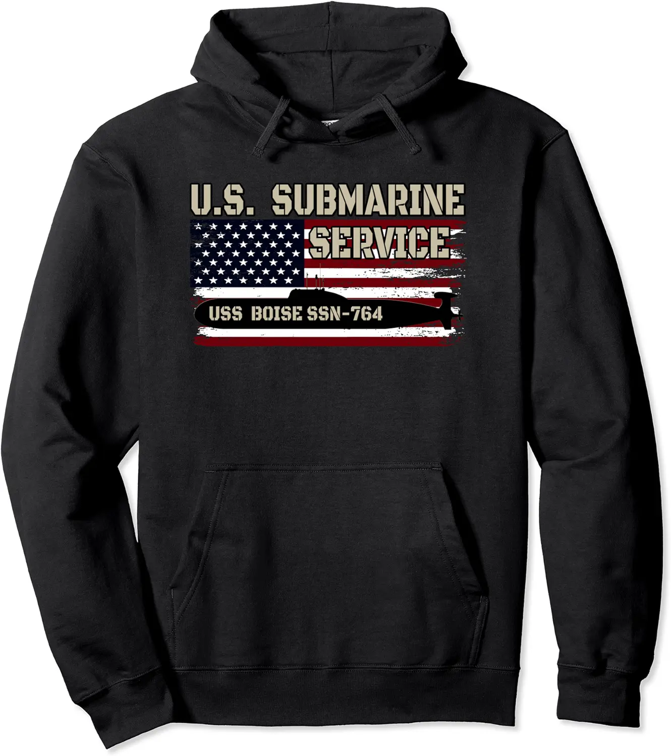 USS Boise SSN-764 Submarine Veterans Day Father's Day Pullover Hoodie - Janessaho Shop 26B09VLMGHTX