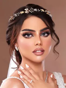 Rhinestone Decorated Headband, Elegant Bridal Headwear for Wedding Bridal Party Formal Occasions, Fashion Hair Accessories for Women