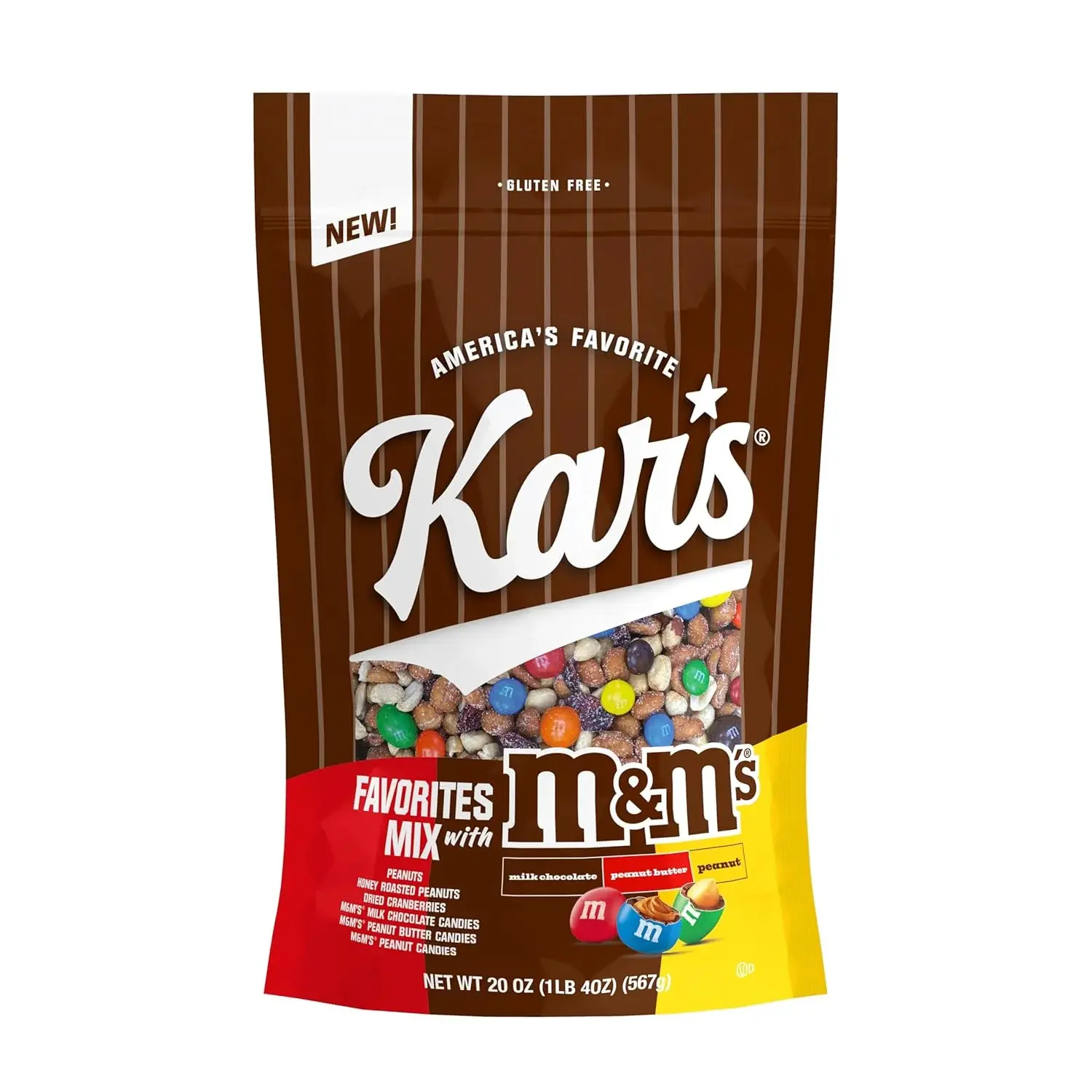 Kar’s Nuts Favorites Mix with M&M'S Candies Trail Mix, 20 oz