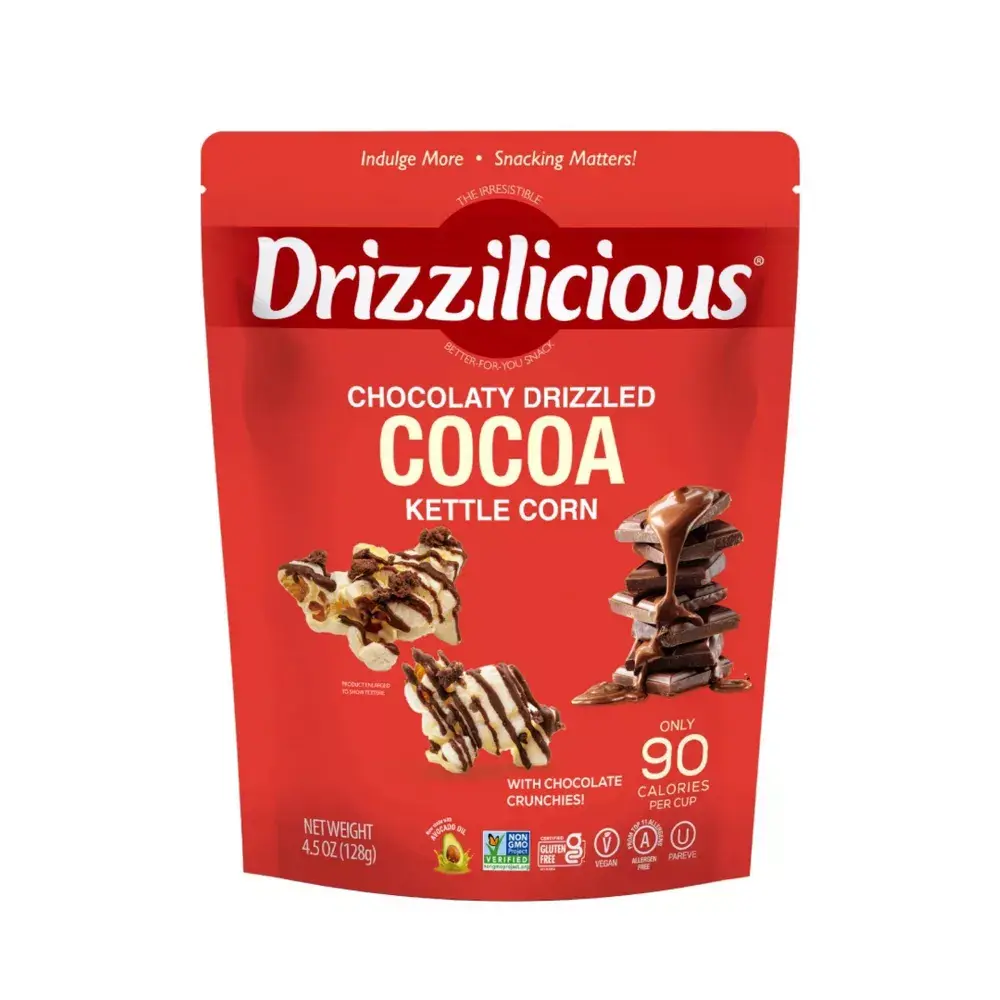 Drizzilicious Popcorn Cocoa Drizzle Bag - 4.5oz Drizzilicious Popcorn Cocoa Drizzle Bag - 4.5oz