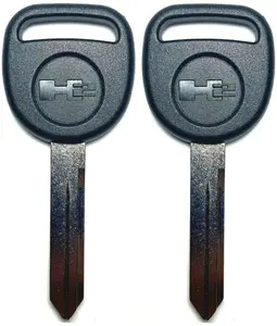 2 Pack - H2 Key Blanks For Hummer H2 2003-2007 691216 15079519