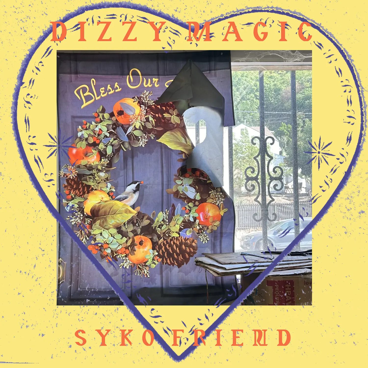 Syko Friend Dizzy Magic Rock Music LP Vinyl Album - 2025 Band Artist Release, 10 Tracks, Albums on Vinyl Record, Music Vinyl