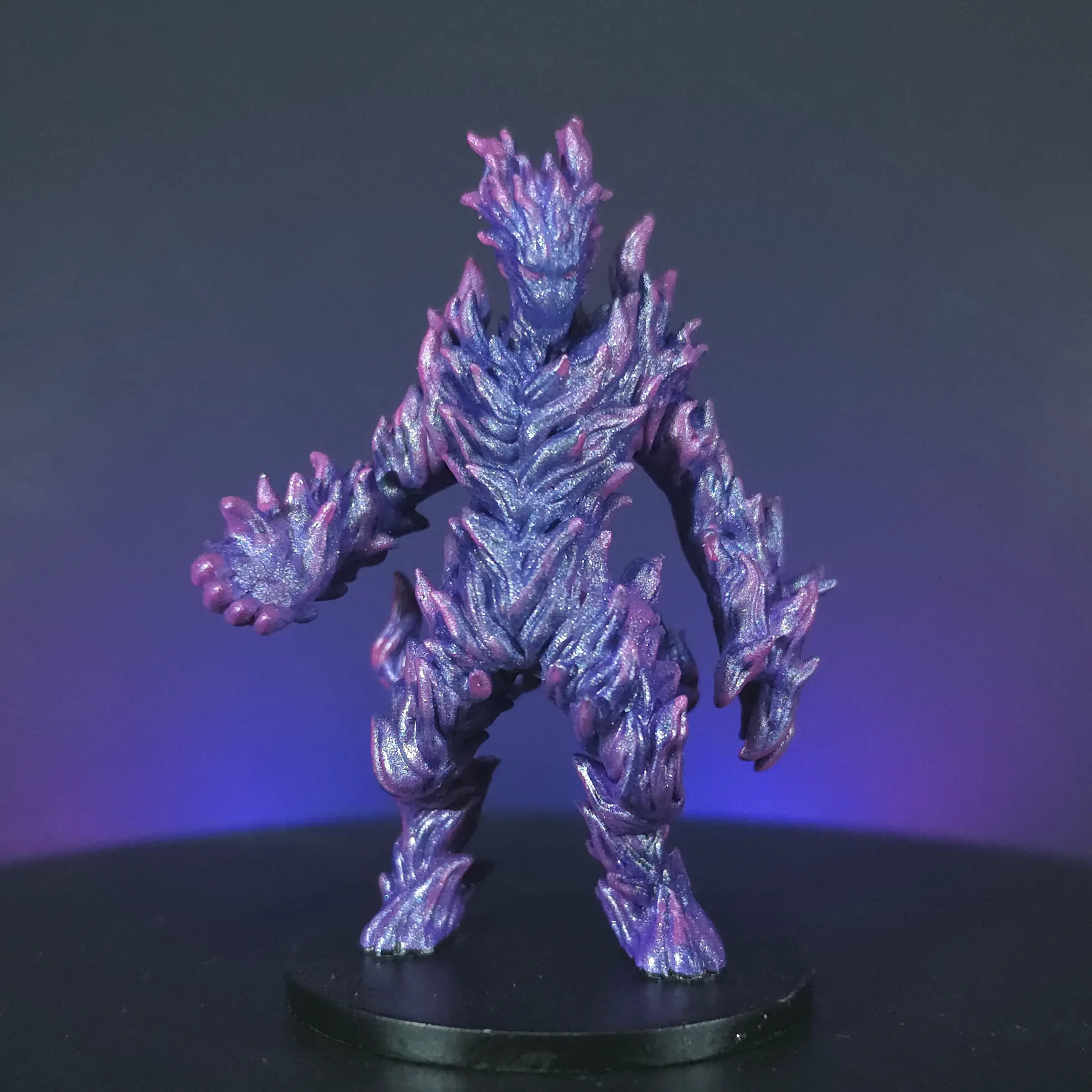 Large Arcane Elemental Hand-Painted DND Pathfinder TTRPG Miniature