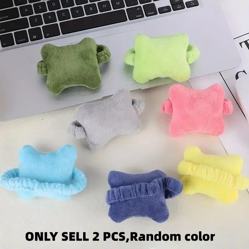 2-Pack Creative Hand Pillows, Wrist Support Mouse Pad, Memory Foam Keyboard Wrist Rest, Manicure Hand Pillow, Comfortable and Ergonomic, Mouse Pad With Wrist Rest