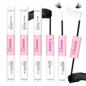 Bond and Seal,  Lash Glue Strong Hold Lash Cluster Glue 2 in 1 Lash Bond and Seal Waterproof Long Lasting Cluster Lash Glue All Day Wear 2 In 1 Eyelash Bond And Seal For DlY LashExtension Diy False Eyelashes