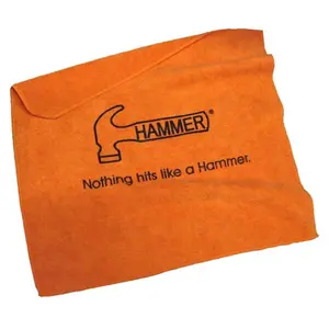Hammer Bowling Microfiber Towel- Orange