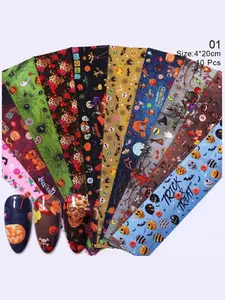 Halloween Nail Foil Transfer Collection