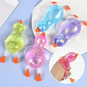 New Duck Malt Sugar Squeeze Ball Stress Relief Toy, Creative Venting Slow Bounce Squeeze, Fun and Relaxing Gift for Adults and Kids