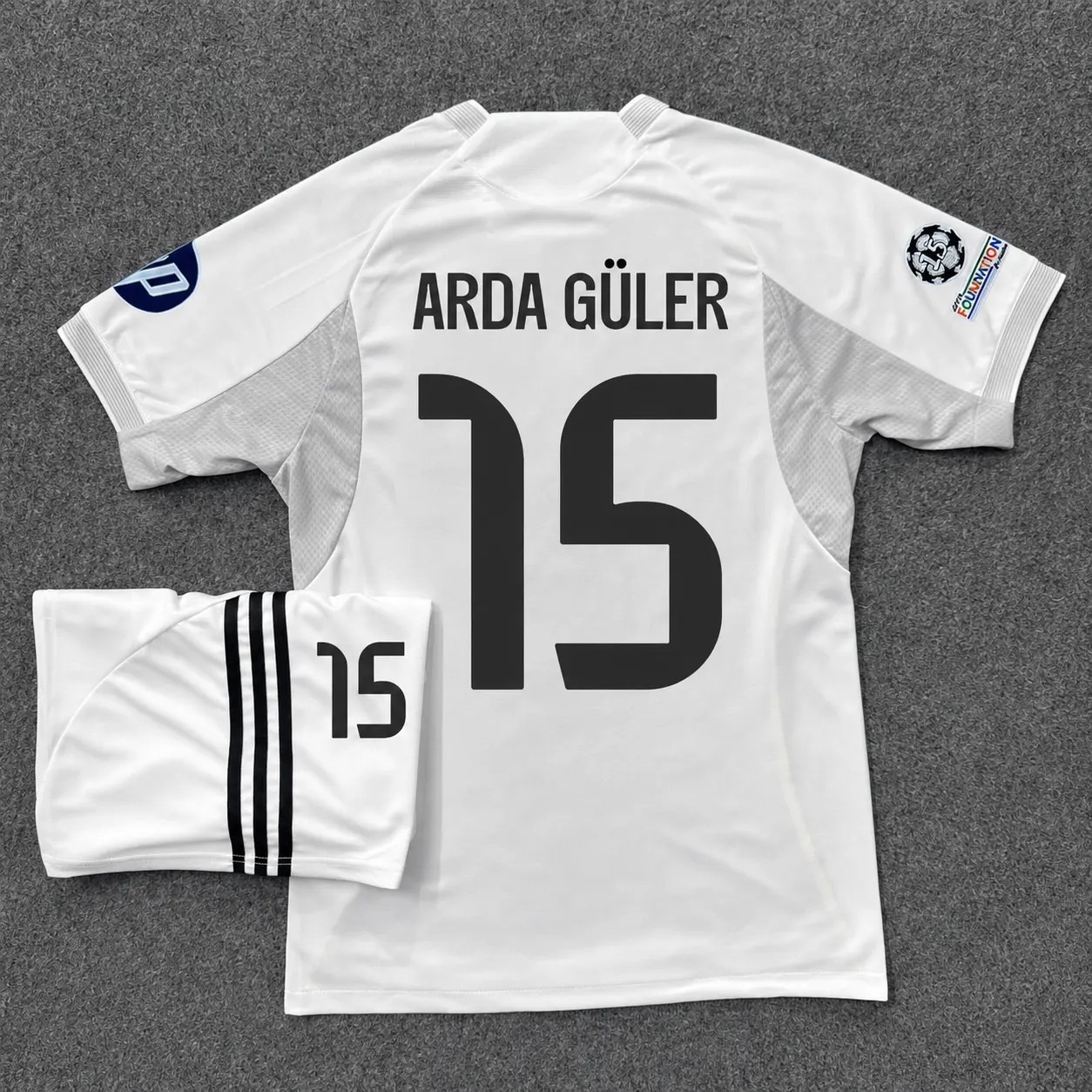 2025-2026 Home Football Kit- White Version (* have logo)