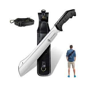 Dream Reach Fixed Blade Knife - Full Tang Knife with Sheath for Outdoor, Bushcraft, Camping