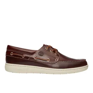 Timberland Mens Portofino Pier Boat Casual Shoes - Red