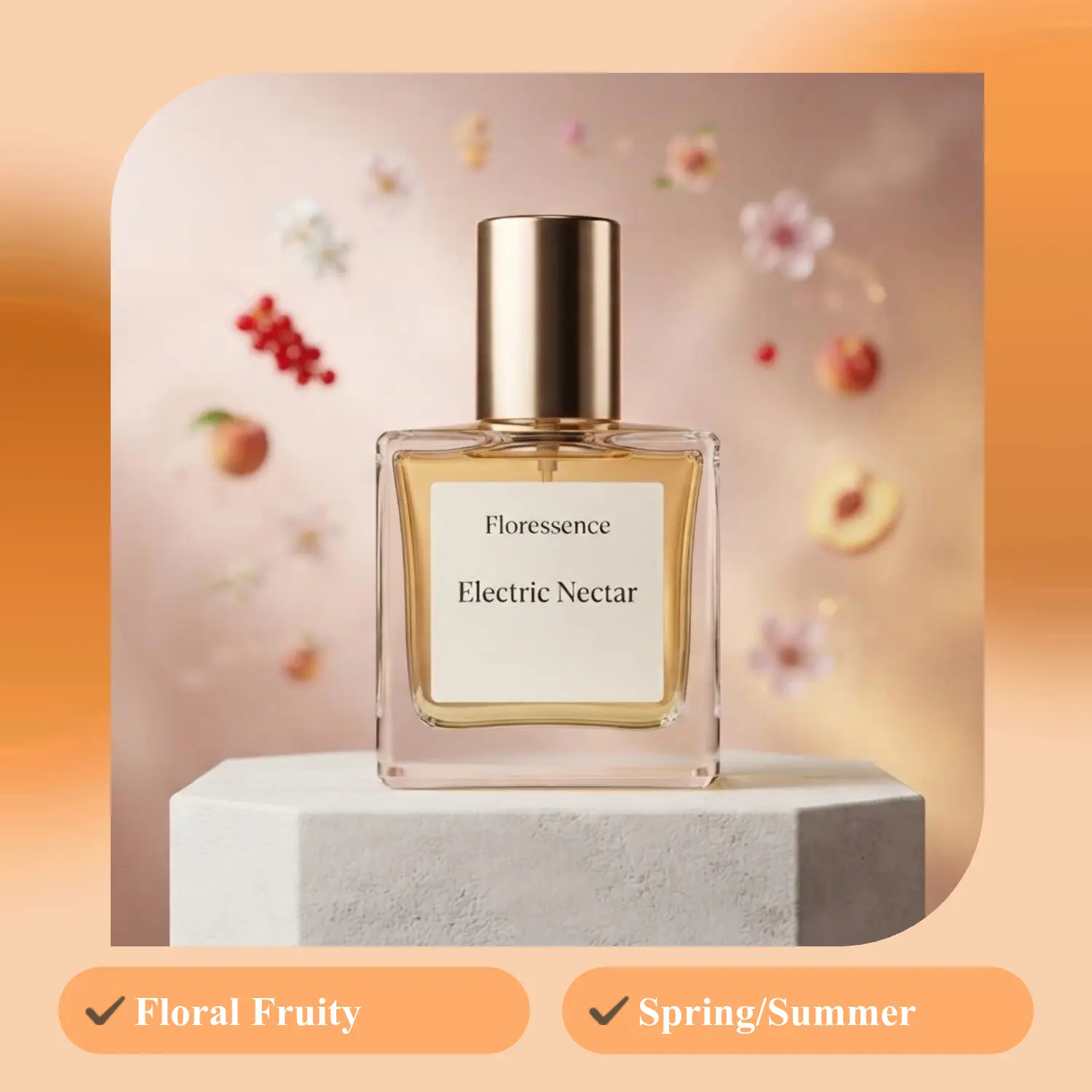 Women's Fragrance - 9ml Decant, Floressence Electric Nectar EDP