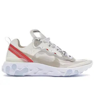 Nike Men's React Element 87 Sail Light Bone Running Shoes, from StockX