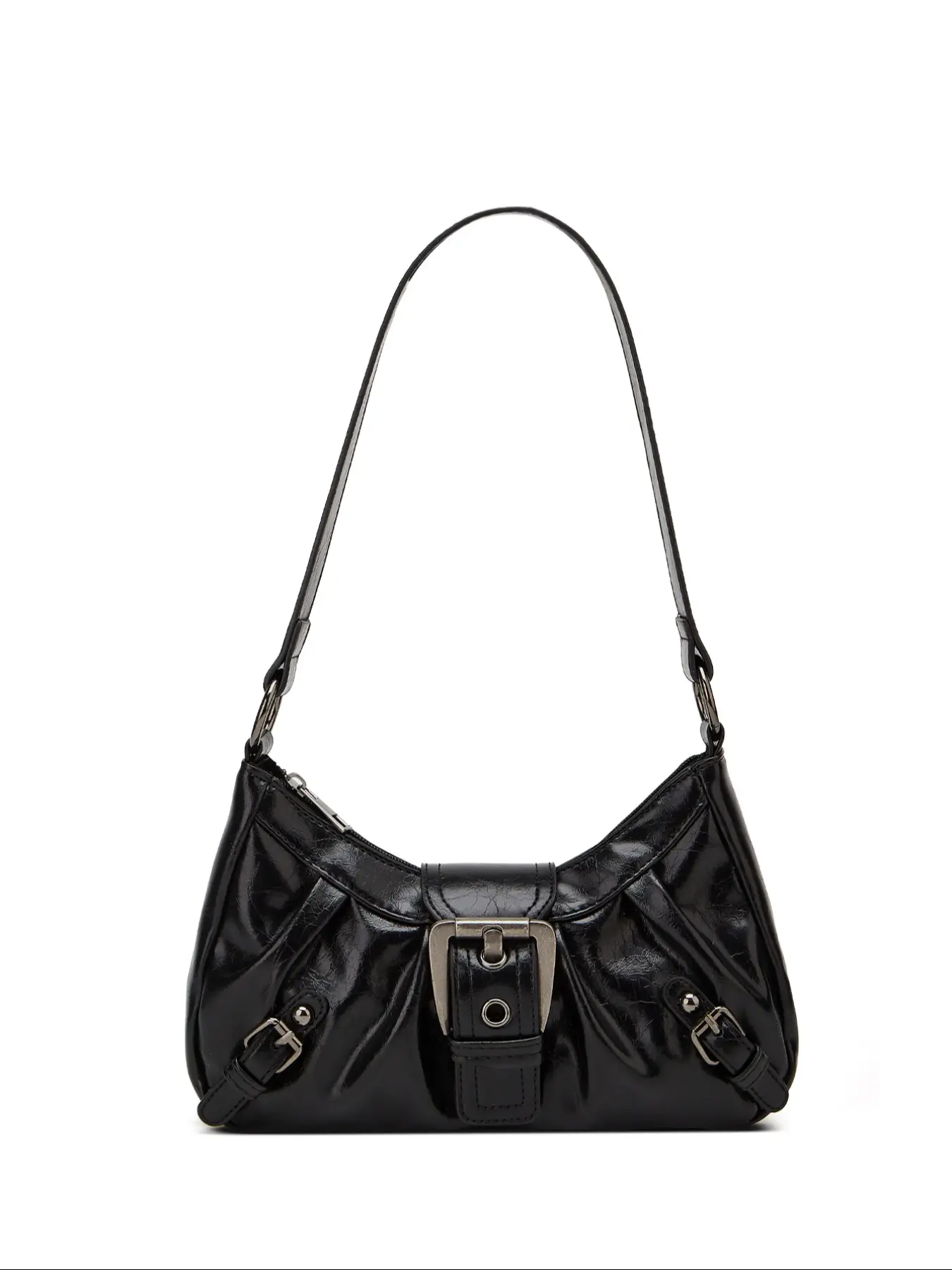 Elegant Women's Shoulder Bag, High-end Texture Handbag, PU Leather Bag, Vintage Commuter Style Elegant Bags, Fashionable Shoulder Bag, Zip Closure, Perfect for Daily Use & Casual Outings, Fashionable Purse