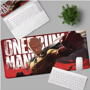 [Sale off up to 65%][Free Ship] New HD Printing Anime ONE PUNCH-MAN 3 Mouse Pad Kawaii Gaming Accessories Xxl Keyboard PC Gamer Computer Desk Mat Large Mousepad (2)
