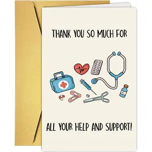 Cute Thank You Appreciation Card  for  Nurse, Cute  Preceptor Gifts, Gratitude Card for  Nurse,  Day for Him her