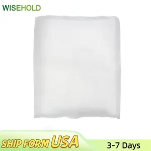 9.84ft x 26.24ft Mosquito Insect Bird Fine Mesh Barrier Hunting Blind Garden Screen Netting for Protecting Your Plants Fruits Flowers, Garden Netting Protection Netting for Raised Bed Barrier, Mosquito Netting Anti-Insect Netting, Plant Cover