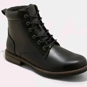 Men's Jeffrey Combat Boots -  Black size 7
