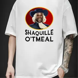 Shaquille Oatmeal Funny Meme T Shirt Streetwear Unisex Humor