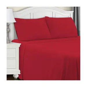 Superior Solid Flannel Cotton Deep Pocket SheetSet, Twin