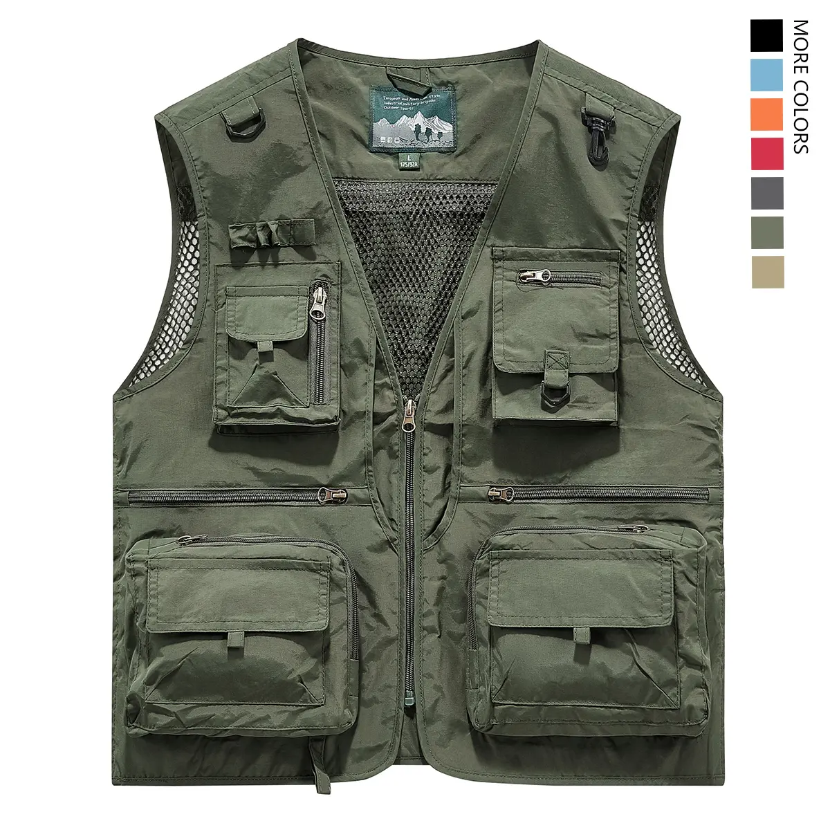 pledge multi pockets design vest 【公式通販】