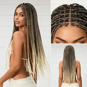 [New Arrival]OwnScalp Salon Braids Super Natural Scalp Full HD Lace Knotless Box Braided Wig Flexi-Fit Invisi Drawstring Cap Miracle Knots Limited Time Offer TikTok Exclusive #luvmenewarrivals