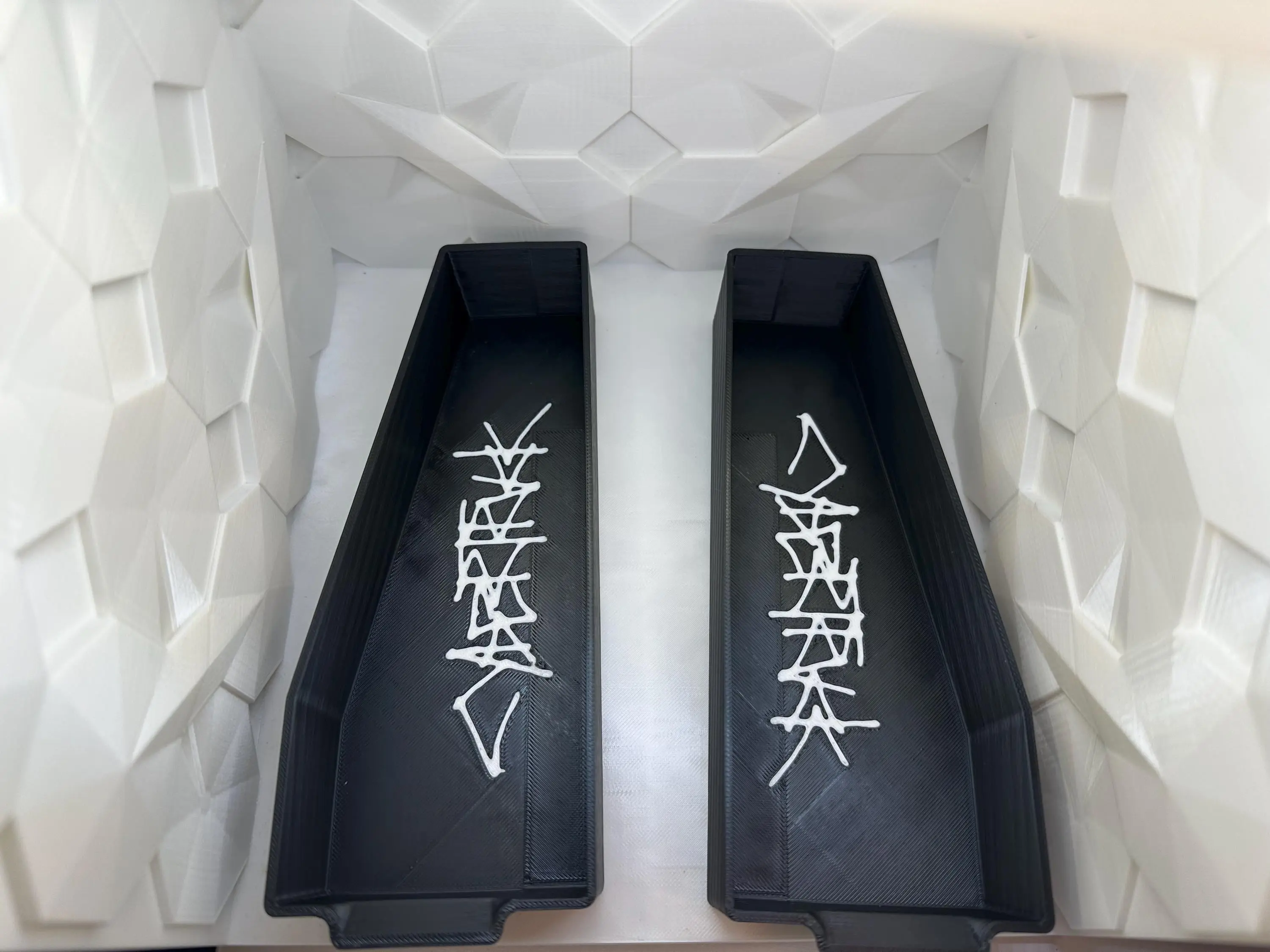 TESLA CYBERTRUCK Door Storage Tray's (Front or Rear) "Updated Version"