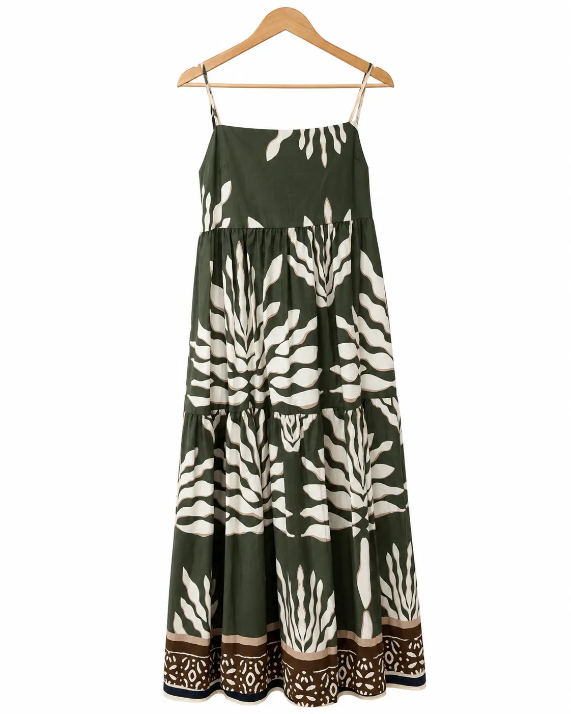 Verde Botanica Italian Midi Dress