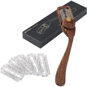 Bread Lame Dough Scoring Tool with  Cover, Sourdough Scoring Tool with 5  , Scoring  for Bread Baking, Dexterous-Cut Series Lame Bread Tool (ELEGANT)