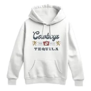 Cowboys & Tequila Hoodie, Cowgirl Graphic Hoodie, Y2K Western Shirt, Rodeo Outfit Hoodie, Vintage Aesthetic Shirt, Shirt Women