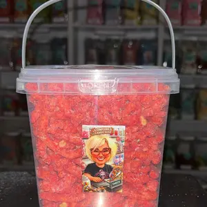 Cowgirls Candy Rush Flavored Hot Cheetos Bucket-Spicy Snack