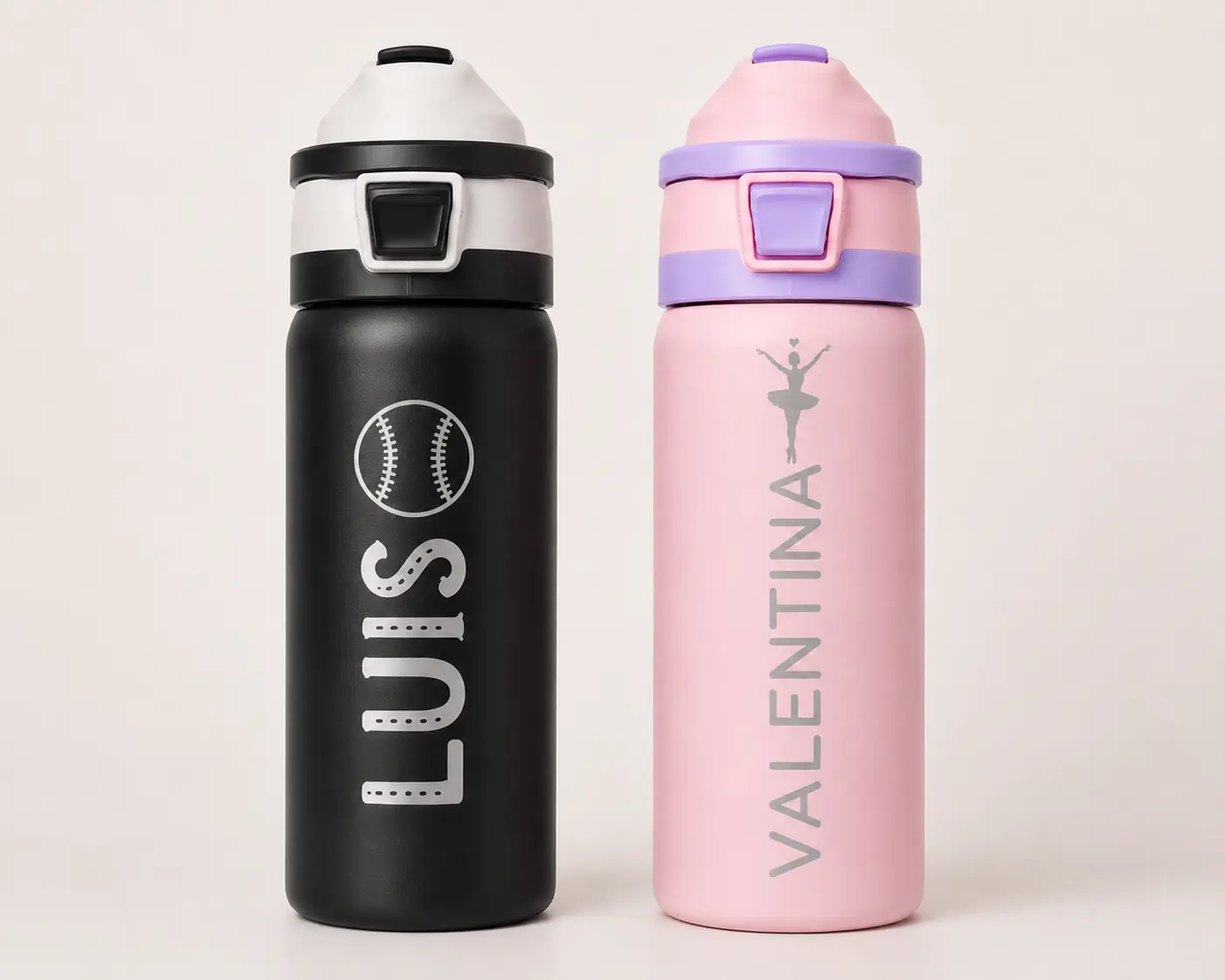 Personalized water bottle for kids, tumbler with name, gift for kids, back-to-school gift, school gift for children, laser-engraved name tumbler for boys and girls, sports bottles, school gifts. toddler water cup preschool water cup kids camp bottle