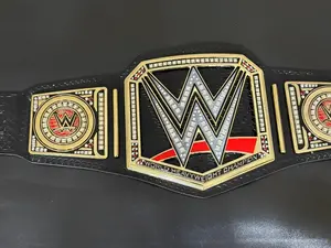 WWE World Heavyweight Championship Belt – Premium Replica Title 4MM Brass Plates Thickness