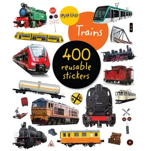 Eyelike Stickers: Trains by Workman Publishing [Paperback Book]