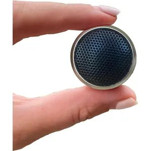 Best Mini Portable Bluetooth Speaker with HD Sound & Bass I Smallest Wireless Bluetooth Speakers for Phone/PC/Tablet I Photo Selfie Button Answer Phone Calls I Cute Tiny Speaker, Gold