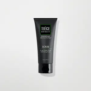 Exfoliating Face Scrub for Men | Deep Pore Cleanser, Fights Dry Skin & Removes Dead Cells (2 oz) -Tiege Hanley