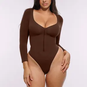 Shapellx Seamless Full-Body Zipper Shaper with Bust Support Shapellx Seamless Full-Body Zipper Shaper with Bust Support