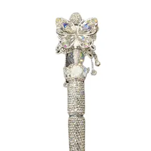 butterfly beaded pen