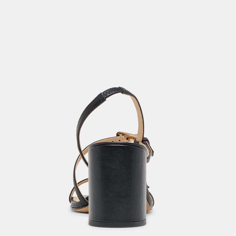 Dolce Vita FAYE HEELS BLACK LEATHER