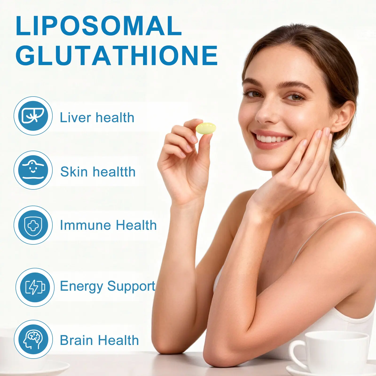 Glutathione 400mg Softgels Antioxidant Support for Skin Health & Overall Wellness | 120 Count - TikTok Shop Glutathione 400mg Softgels Antioxidant Support for Skin Health & Overall Wellness | 120 Count - TikTok Shop