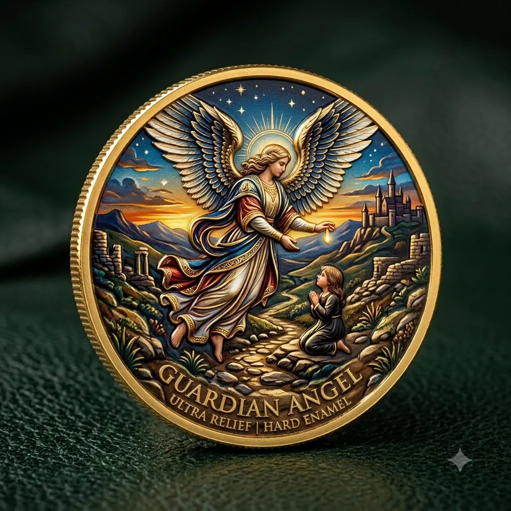 Christian Challenge Coin | Premium Metal Coin | Pocket Token | Collectible Gift | Everyday Carry