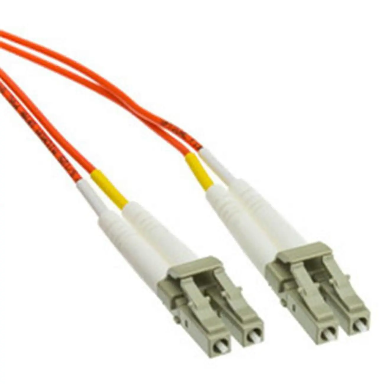 16.5 ft. LC & LC Multimode Duplex 10 GB Aqua Fiber Optic Cable, 50 to 125 - 5 m