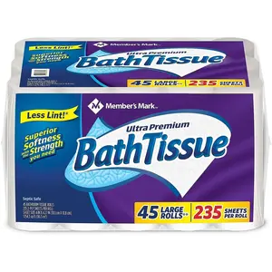Ultra Premium Bath Tissue, 2 Ply (232 Sheets, 45 Rolls) MEMBER'S MARK